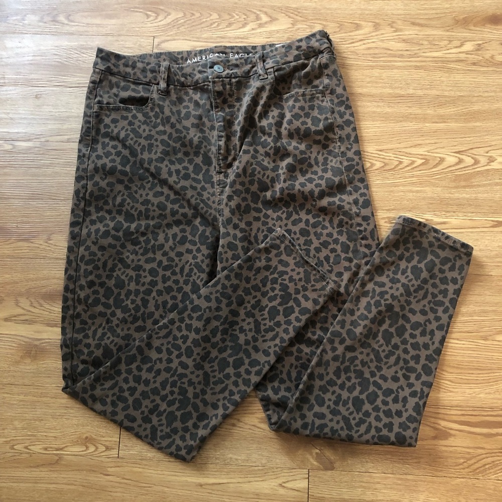 American Eagle next level stretch super hi-rise curvy jegging